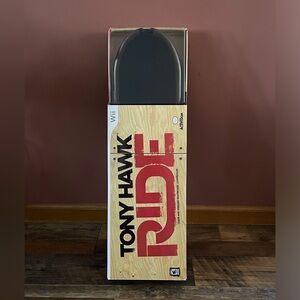 Tony Hawk Ride Game and Skateboard for Nintendo Wii - All Parts - Barely Used